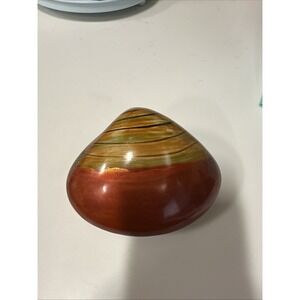 Wooden Ships Multicolor Ceramic Art Piece